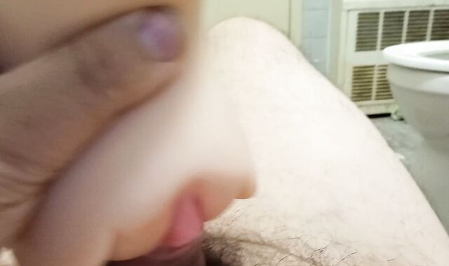 Jerking Off Pleasure with Toy