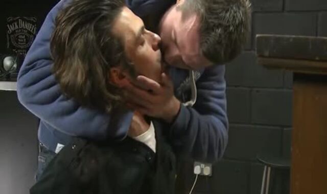 Piano Tutor romping His Student