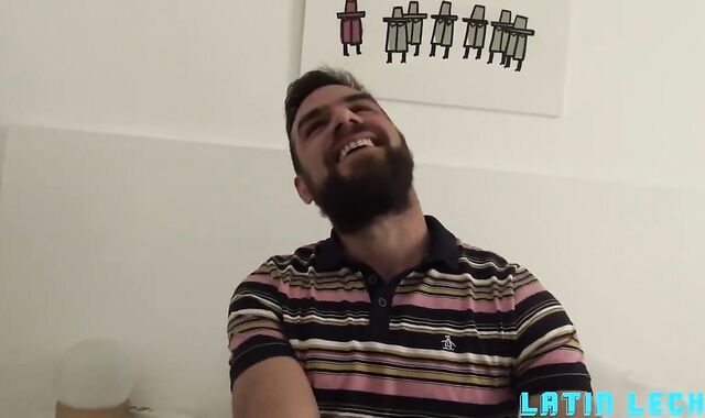 shaggy senior Latino fucking in nature's apparel With two Latino teens