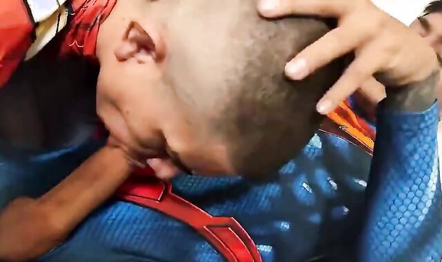 big fellow-meat Superheroes without a protection trio