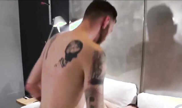 two bushy homosexual Pups boinking