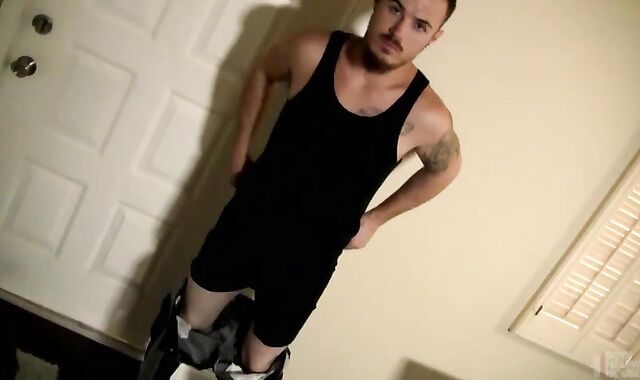 heterosexual Parolee receives wedged raw