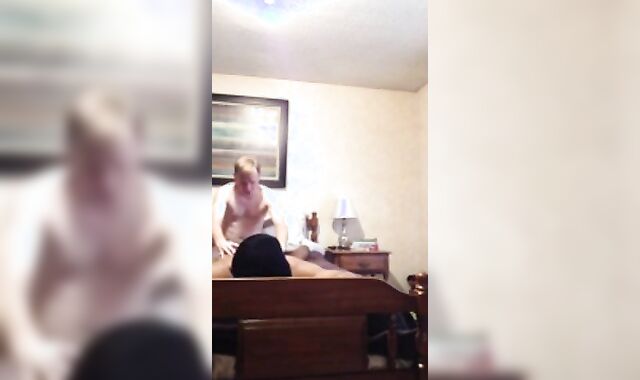 older man and indian flipping