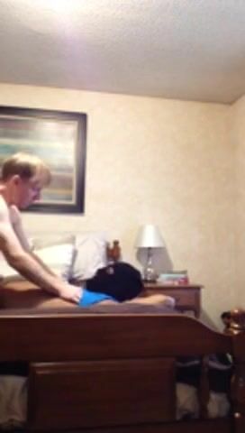 older man and indian flipping