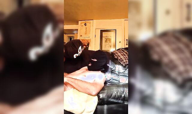 2 masked men fuck