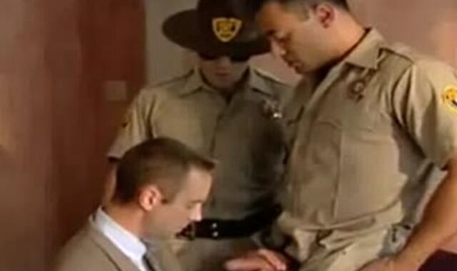 two Cops And The Manger