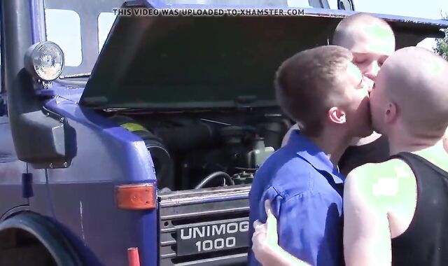 without a love glove Treesome With Michael Shade