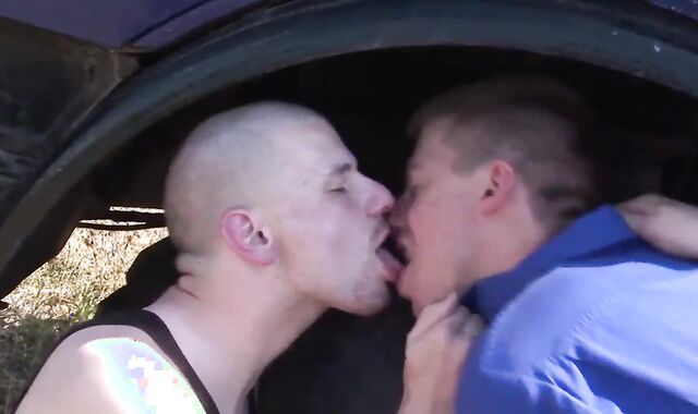 without a love glove Treesome With Michael Shade