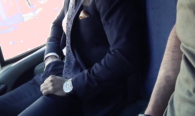 Alpha Van Driver penetrated By Suit Grizzly