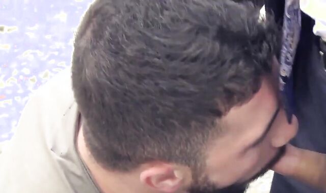 Alpha Van Driver penetrated By Suit Grizzly