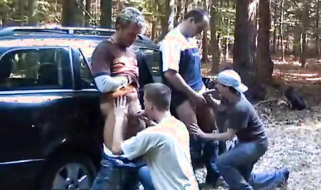 two Wooly Studs pulverize young Hitchhikers