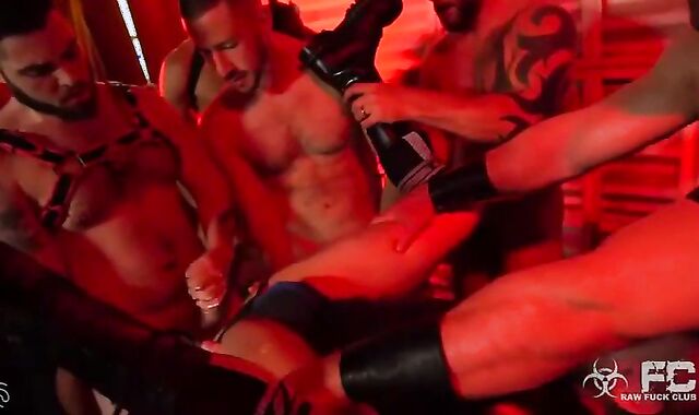 Sean Harding group gang-lovemaking Part two