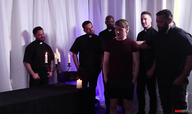 RawDads.com: Aaron in tandem with Eric culo penetrating