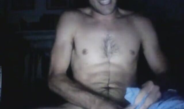 chap fap off His guy meat And Blows A Flow