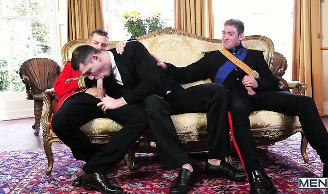 A Royal Hook-Up - Connor Maguire with Paul Walker anal dril