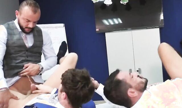 X-Mas Eve Boardroom Have Joy