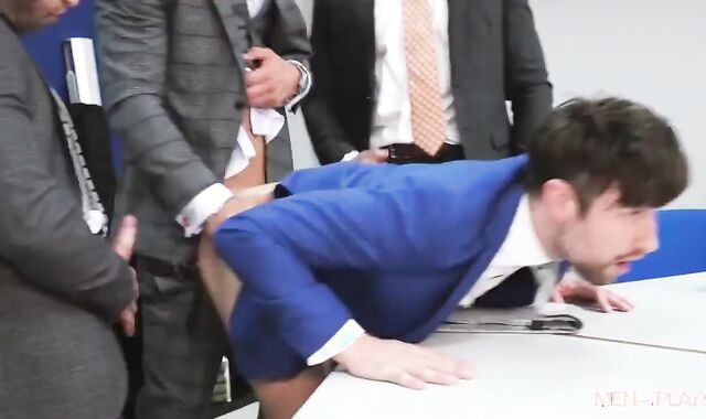 X-Mas Eve Boardroom Have Joy