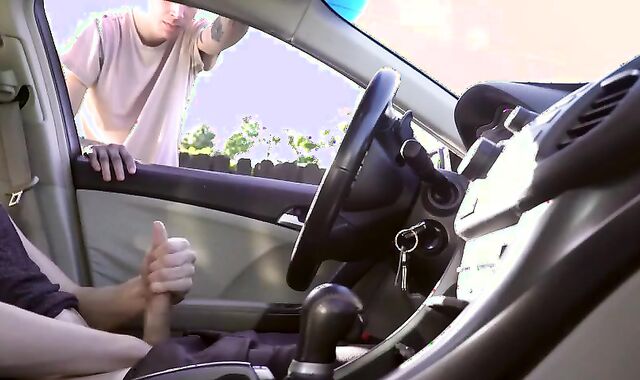 Straight dude Observing dude jerk off Full Movie