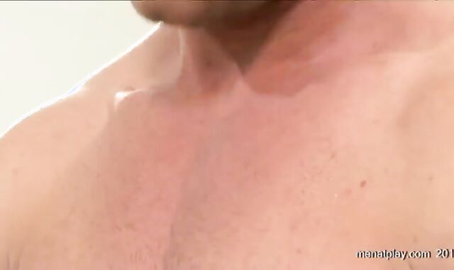 Painter Rips Suit Of Office Worker