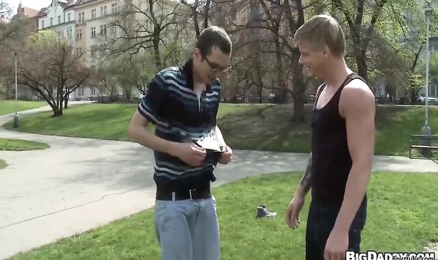 massive pecker bonks Fuzzy ash-blonde gap