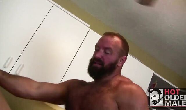 Parent Hairy Men boink In daybed