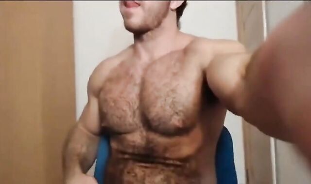 [webcam] Bigdudex A good bushy Dad Displays wazoo And