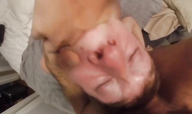 Muscle Father Breeds A Shrieking lad