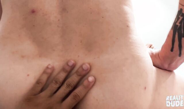 Str8Chaser: Ample jizz-shotgun Trent King rear end penetrate