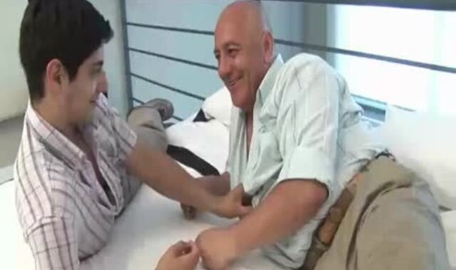 Dad shag lad Sunny city Day