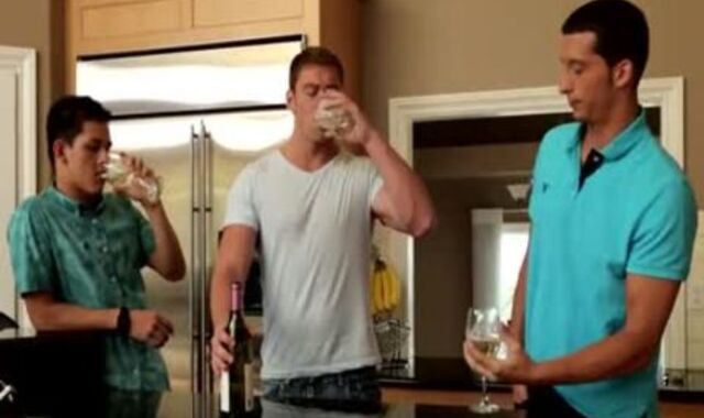 trio boyz And Lovemaking And The Kitchen