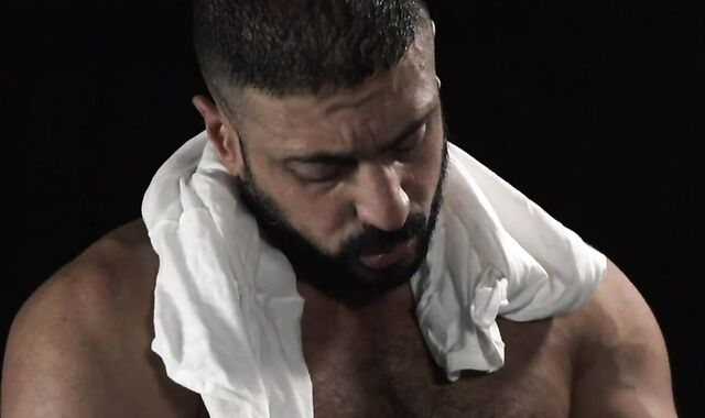 Buff Bearded Priest Barebacks A youngster's aperture