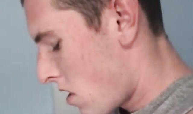 Bearded Homosexual Likes Giving fellate job To His Heterosexual ally.