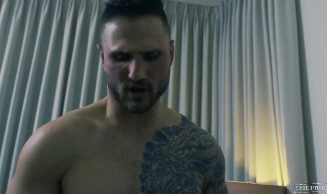 DisruptiveFilms: Platinum-Blonde haired Chris Damned ac/dc-racial pulverizing