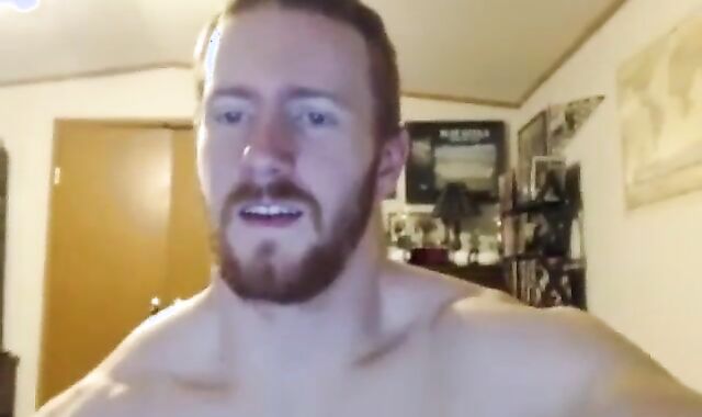 Ginger chap discharges another large Load