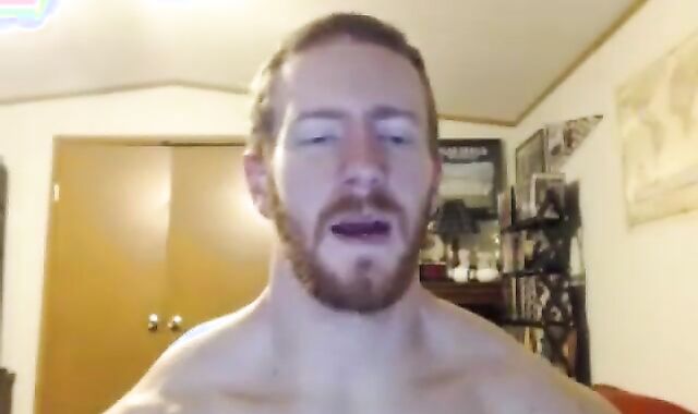 Ginger chap discharges another large Load