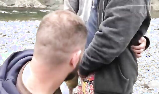 My mates ripping up In The Woods