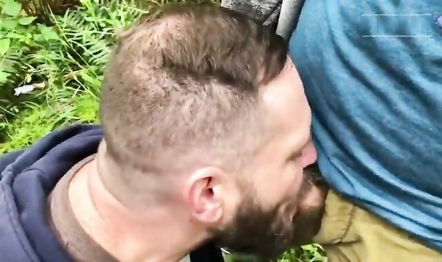 My mates ripping up In The Woods