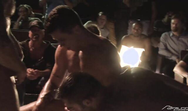 Falcon Studios: Bodybuilder Jake Genesis rushes boinked rough