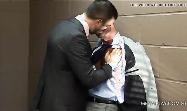 Dillon Buck bonks Junior Stellano At Work