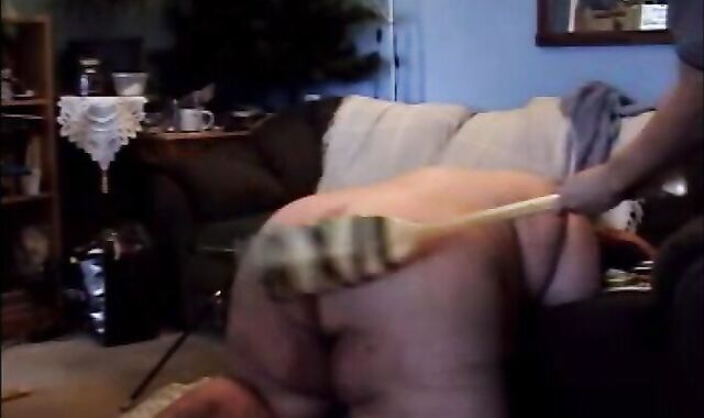 A Superchub is Spanked, Paddled and Fucked in Toronto