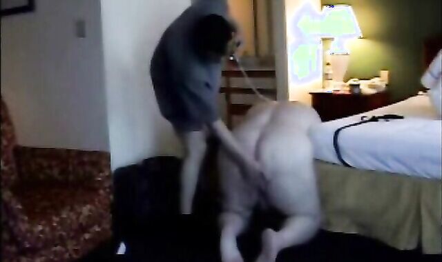 Another FAT SLAVE visits Toronto Canada