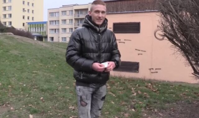 brawny IT stud with largest jizz-shotgun