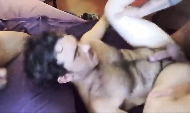 TREE dudes AND ONE DESTINY,pummel WILDLY