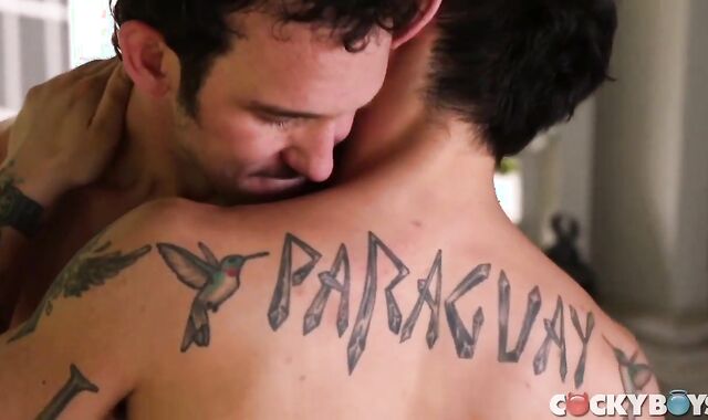 ChaosMen.com - Tattooed Levi Karter banged bum-boink ass licking