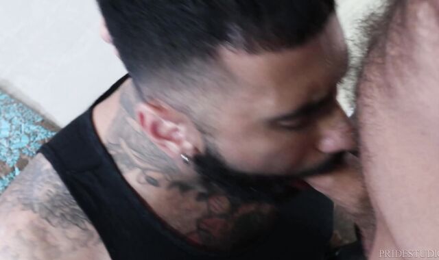 Extra Massive Chisels: Rikk York tugging Jerk Andy ultra-cute ginormous jizm-pump