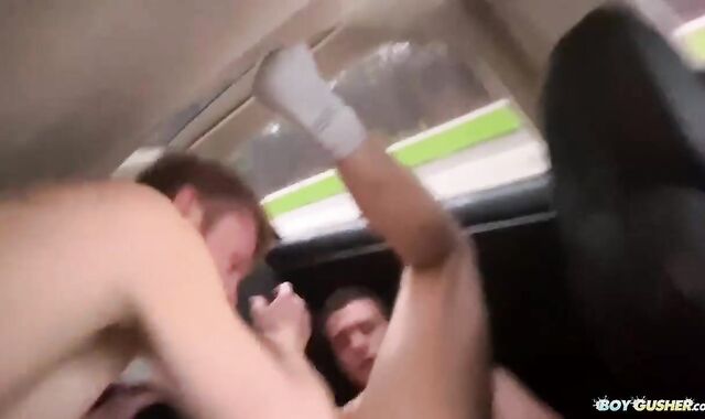 screwing My superlatively fine ally In Public Down The Highway In A Self Driving Van