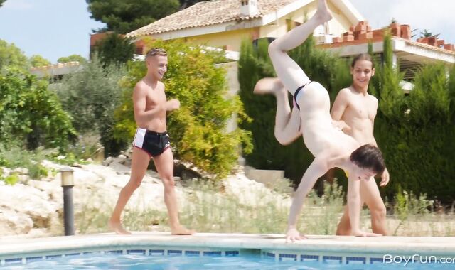 BoyFun - David Sky is indeed wooly exhibitionist