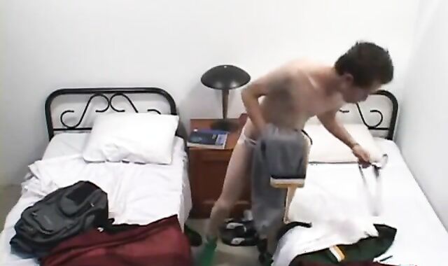 College Dormitory lads nude porking