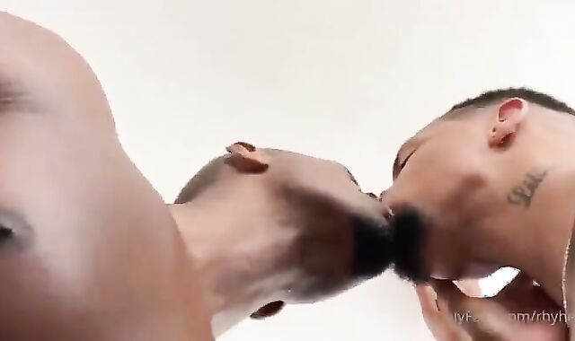 muddy Bi-racial threeway bang
