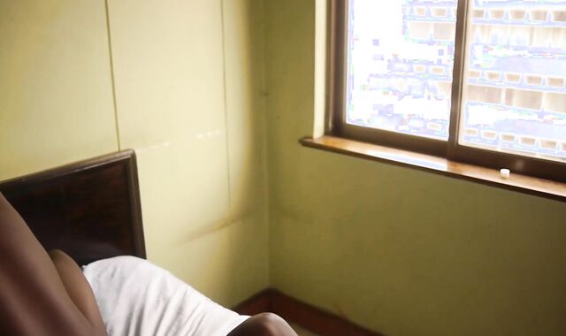 80 Gays - African dressed in boxers rump to gullet in the sofa